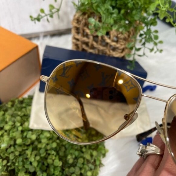 Louis Vuitton Fashion Aviator Brown Lenses - Picture 3 of 7